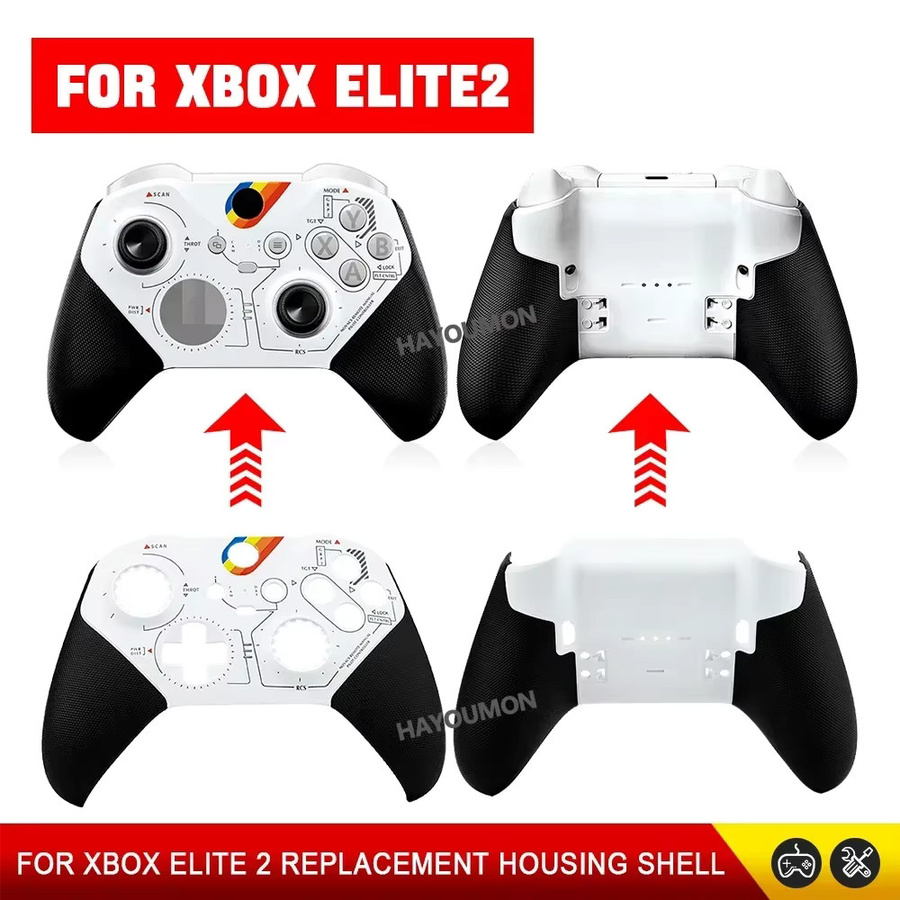 MBChips MC Ersatzgehäuse Rückseite für Xbox Elite 2 Controller in Weiß - Bild 3