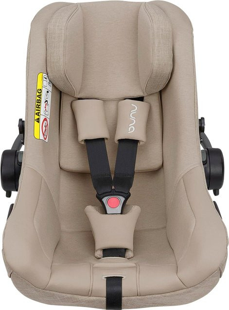 Nuna Babyschale PIPA next in Beige mit Wollmaterial und i-Size Zertifizierung - Bild 1