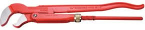 Rothenberger Eckrohrzange Typ Super S 1 1/2 aus Chrom-Vanadium-Stahl in Rot - Bild 1