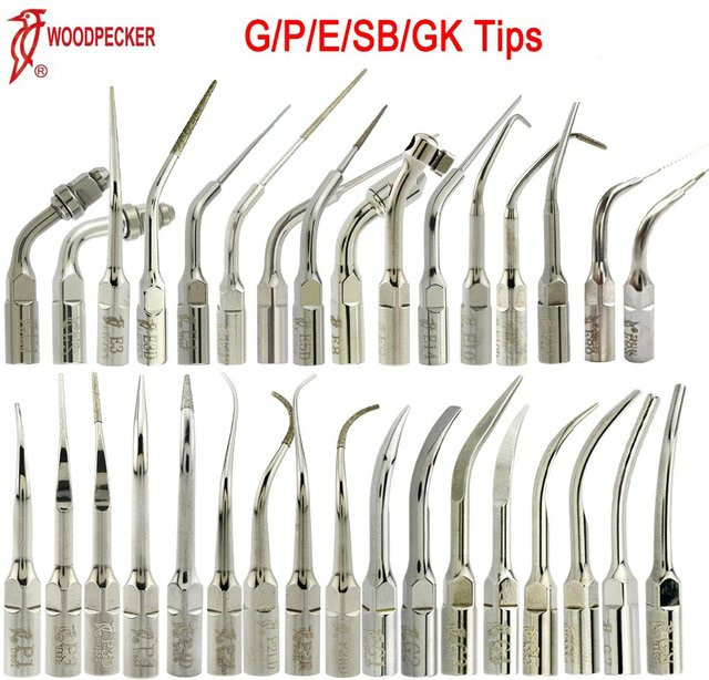 Woodpecker EMS Ultraschall Scaler in Silber für die Zahnmedizin und Parodontie - Bild 1