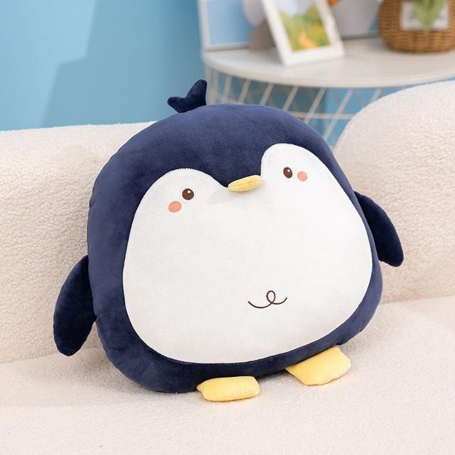 Yiran Health & Beauty Plüschtier Pinguin Hase Elefant Capybara, 40cm - Bild 1
