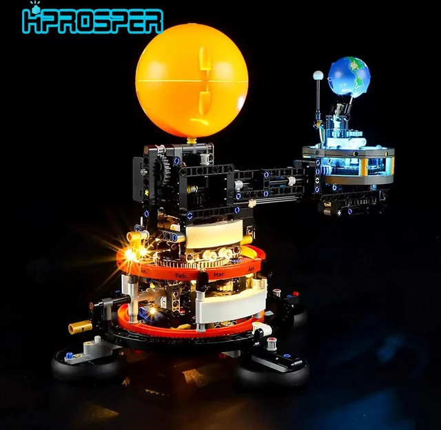 HPROSPER LED-Beleuchtung für Lego Planet Erde und Mond Zubehör - Bild 1