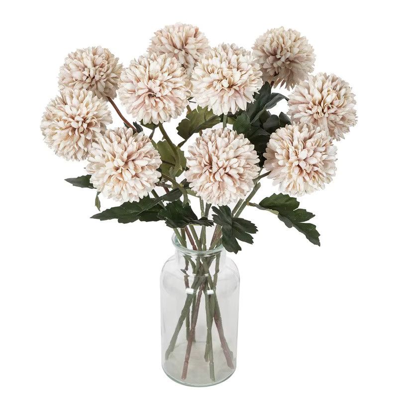 Künstliche Chrysanthemen aus Seide von smr als Dekoration für Hochzeit, Festival und Party - Bild 1