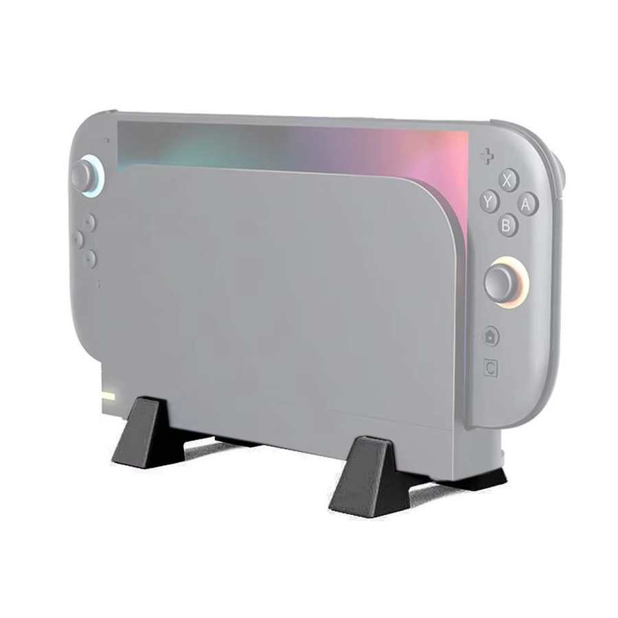 Universeller Konsolenständer für Switch 2 mit integriertem Lüfter zur Wärmeableitung in Schwarz - Bild 3