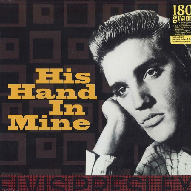 Elvis Presley LP Schallplatte His Hand In Mine DOM Disques Rock White - Bild 1