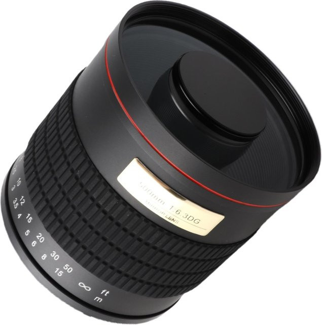 3CZY Tele-Spiegelobjektiv 500mm f/6.3 mit Adapter für M4/3 Mount Spiegellose Kamera in Grau - Bild 1