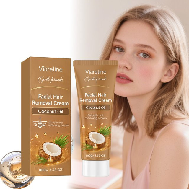 VIARELINE Lippen-Enthaarungscreme mit Kokosöl - Bild 1
