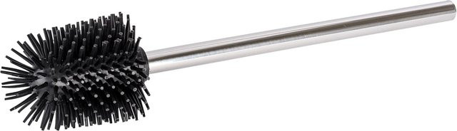 Wenko Toilettenbürste mit Silikonkopf in Schwarz mit Durchmesser 8,5 cm - Bild 1