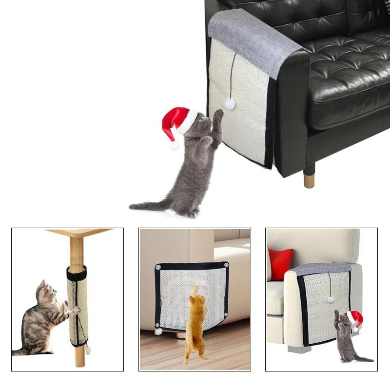 Yiran Furniture Kratzpad aus Natur Sisal als Sofa-Schutz für deine Katze - Bild 3