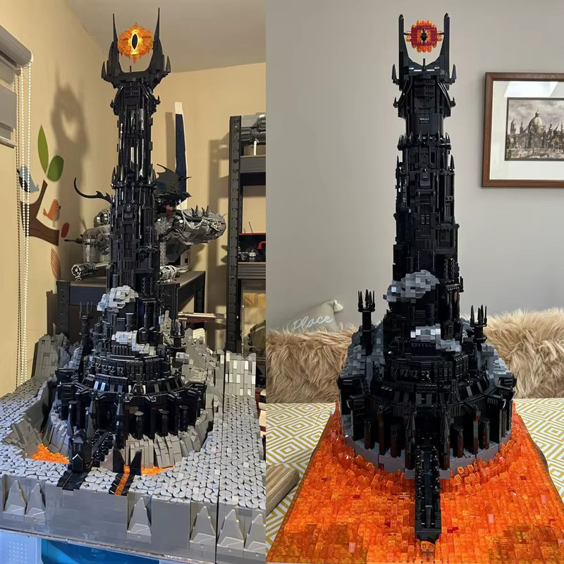 Mymocs Der Herr der Ringe Das Schwarze Tor von Mordor und der Dunkle Turm Barad-dur, Bausteine, ab 14 Jahren - Bild 2