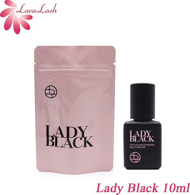 Lava Lash Wimpernverlängerungskleber, Black, 5/10 ml - Bild 1