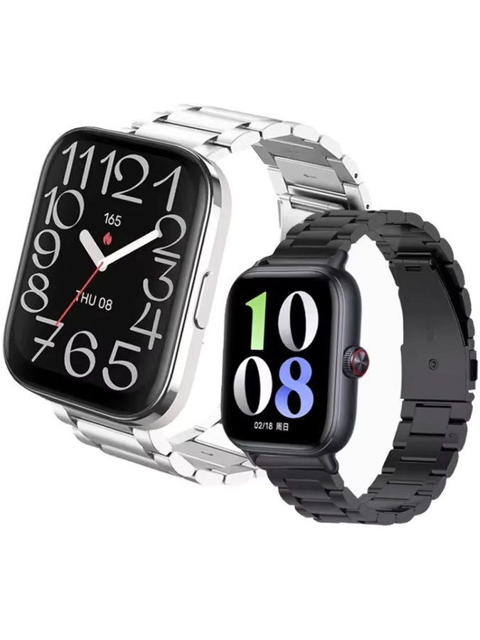 Smartwatch-Armband Edelstahl, Unisex, 20 mm, 22 mm - Bild 2