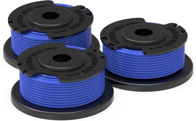 Greenworks Ersatzspule ATR-3-165S-GW für 40 V Akku-Rasentrimmer, 1,65 mm, 3 Stück - Bild 1