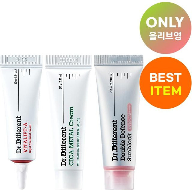 Dr.Different Best Trial Kit Creme, Retinol, Gesicht, Unisex - Bild 1