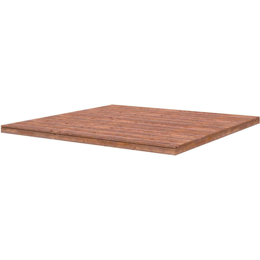 Palmako Holz-Fußboden für Gartenhaus Betty in Braun, B x T: 300 x 300 cm - Bild 2