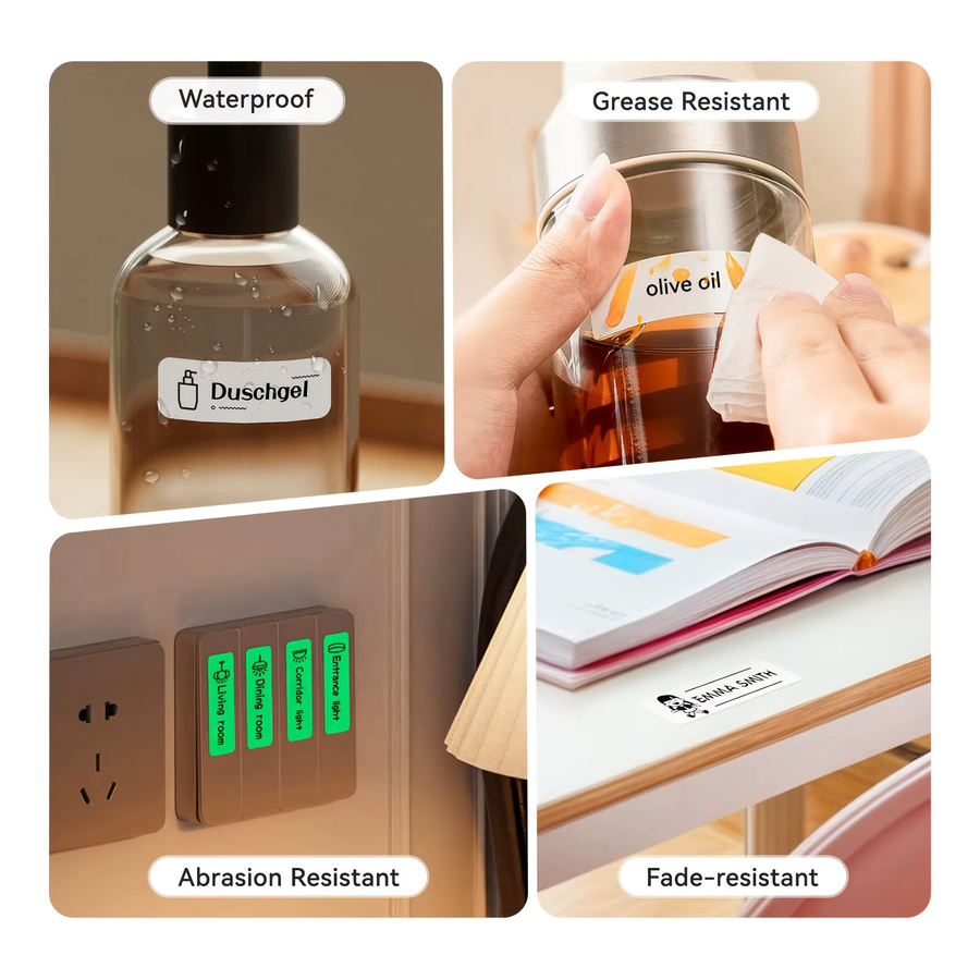 Marklife P15 Tragbarer Thermo-Etikettendrucker für tintenfreies Drucken mit QR-Code- und Barcode-Vorlagen - Bild 3