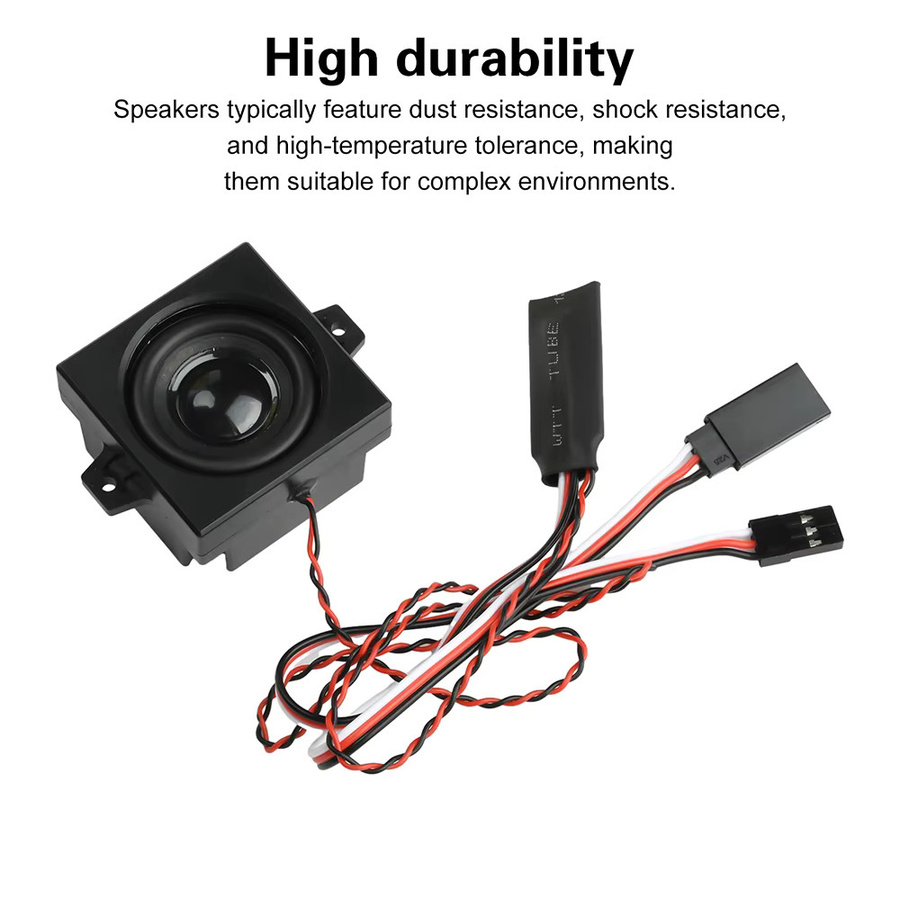 diymore RC Dieselmotor Soundmodul, Simulation 5W Lautsprecher, ferngesteuert - Bild 2