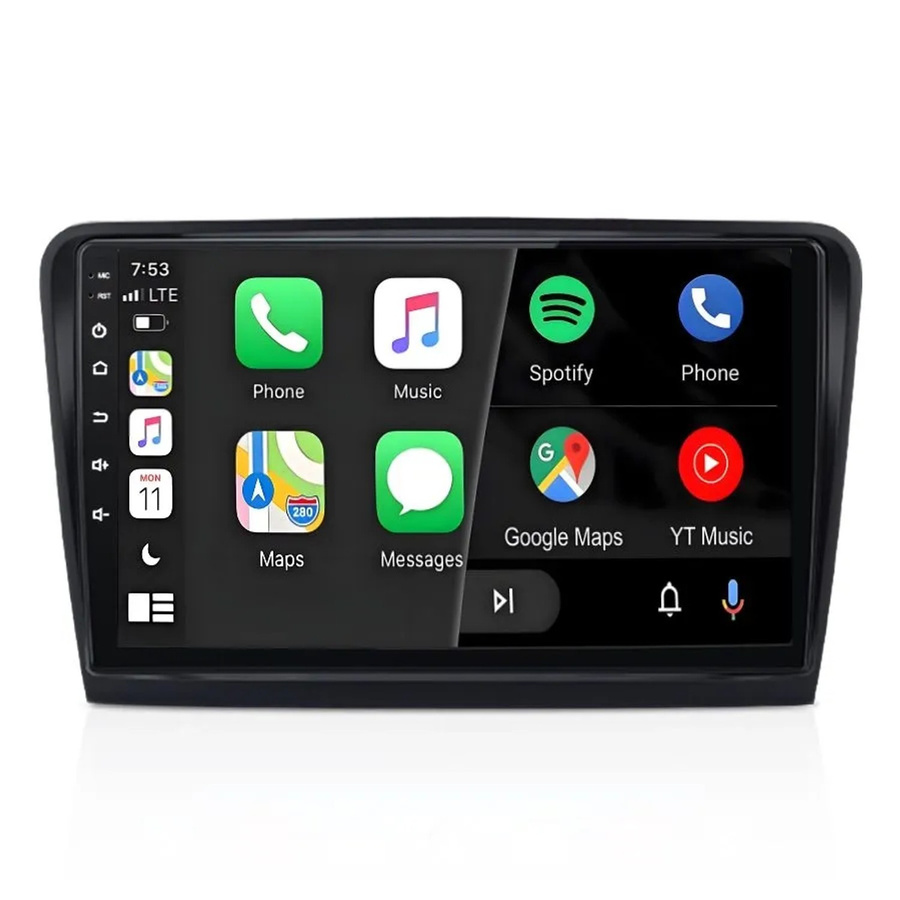 Junsun Autoradio für Skoda Superb 2008-2013 mit Bluetooth und GPS in Schwarz - Bild 2