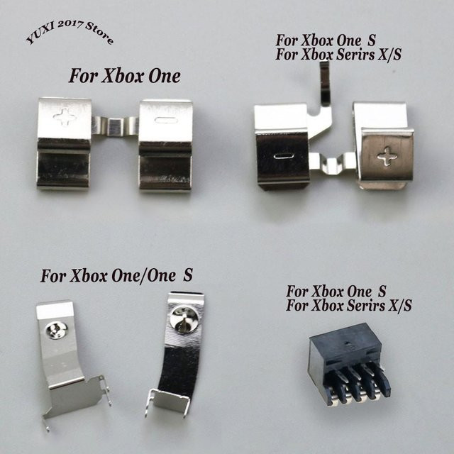 Yu Xi Ersatz Batterie Kontakt Clips und Halter Feder für Xbox One, One S sowie Xbox Serie X S Controller - Bild 1