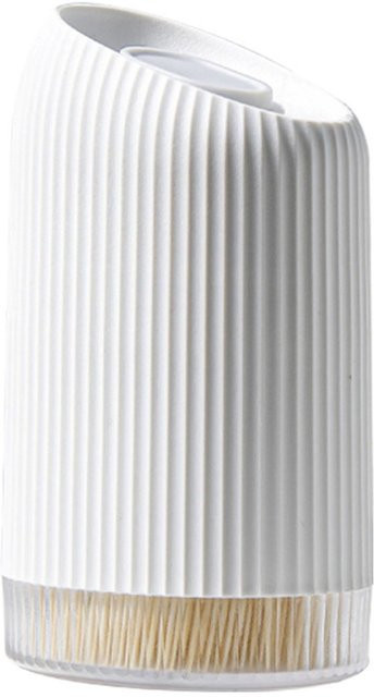 Fishine Zahnstocherhalter aus Kunststoff in Weiß für die Küche - Bild 1