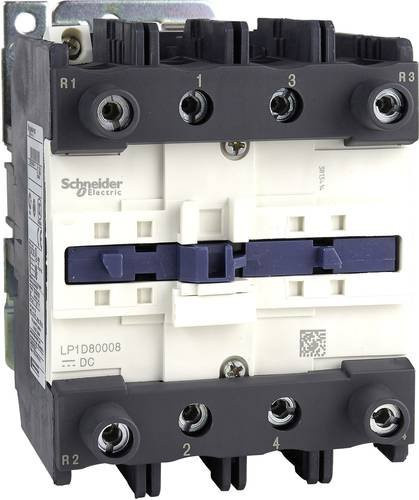 Schneider Electric LP1D80004BW Leistungsschütz, Grau - Bild 1