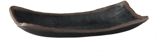 APS Tablett MARONE aus Melamin, schwarz, rechteckig, B: 16,5 cm, T: 26,5 cm, H: 4 cm - Bild 1