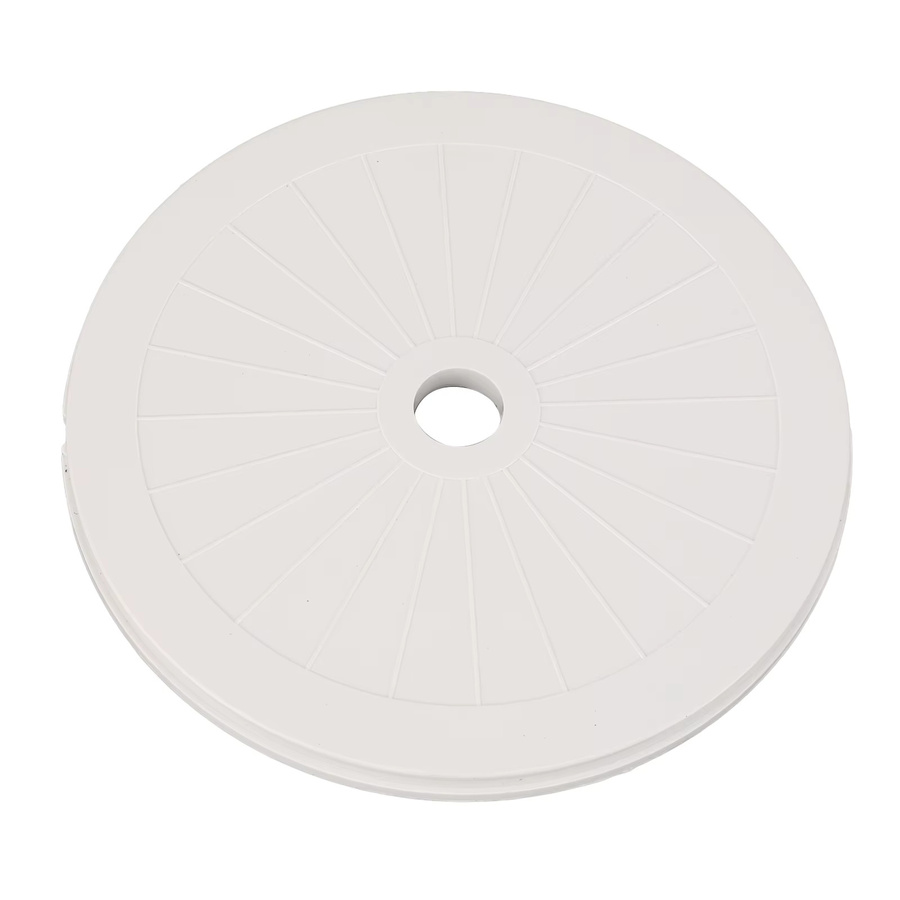 Runder Pool Skimmer Deckel aus Kunststoff in Weiß als Ersatz für p6991 - Bild 1