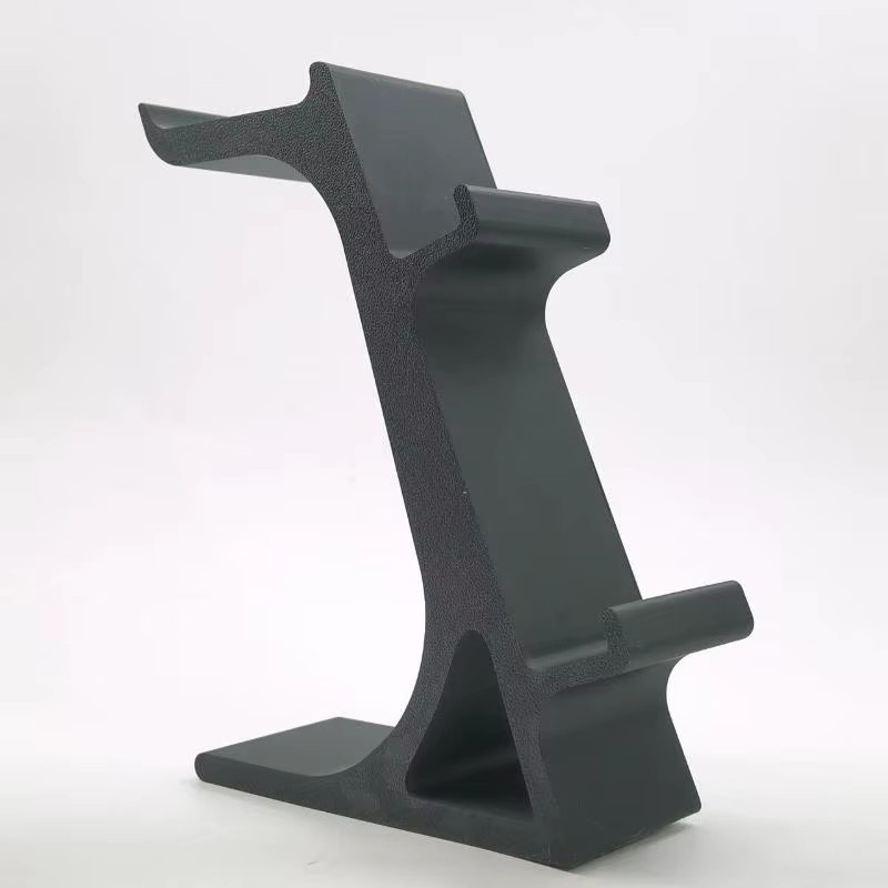 3-in-1 Gaming-Controller-Ständer Schwarz mit Kopfhörerhalter und Platz für 2 Gamepads als Desktop-Organizer - Bild 3