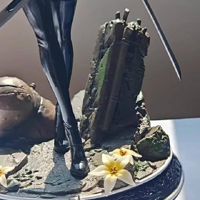 Bandai NieR Automata 2B Anime-Figur aus PVC als Sammlermodell und Desktop-Ornament - Bild 2