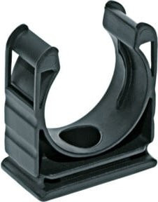 flexa Schlauchhalter Kunststoff RQH AD42,5 in Schwarz - Bild 1
