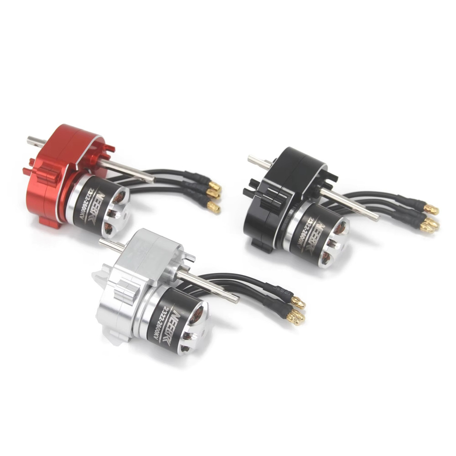 NEEBRC Outrunner Bürstenloser Motor mit Vollmetallgetriebe, Zubehör - Bild 2