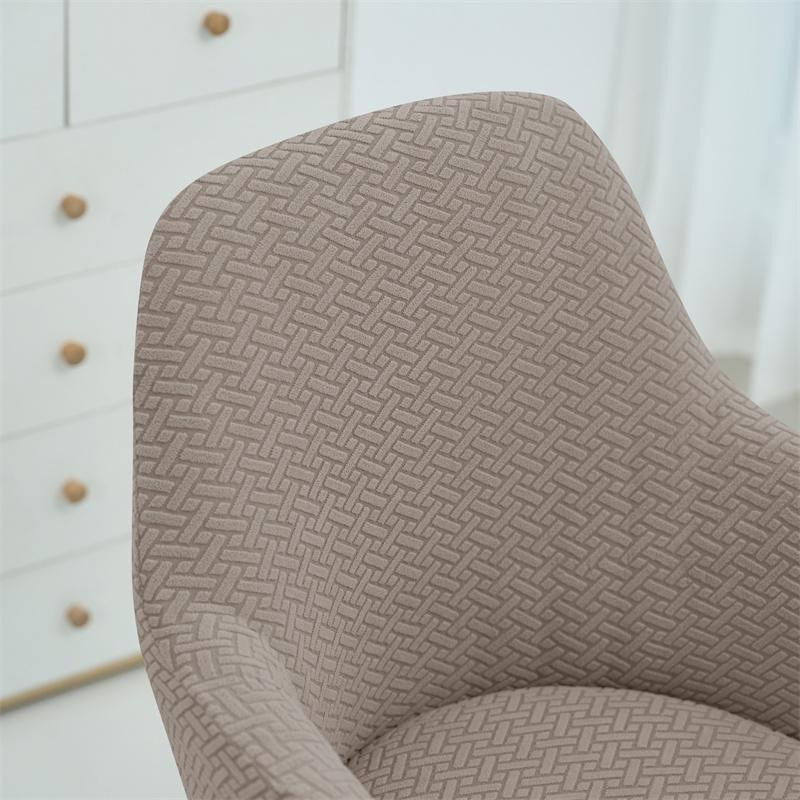 Elastischer Armlehnstuhlbezug aus Jacquard für Esszimmerstühle und Bürosessel von Household supplies MH - Bild 3