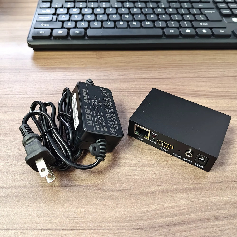 Tuoying Hochauflösender Video-Encoder in Schwarz mit SRT, RTSP und RTMP Streaming für Computerüberwachung und NVR-Anbindung - Bild 3