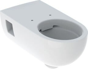Geberit Wand-WC Renova Comfort Tiefspüler in Weiß mit Rimless-Technologie, B/T/H: 35 x 35 x 70 cm - Bild 1