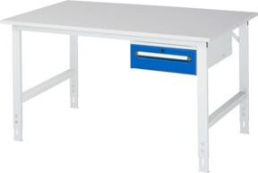 Rau Arbeitstisch Tom KM02 höhenverstellbar, B/T/H: 150 x 100 x 76-108 cm - Bild 1