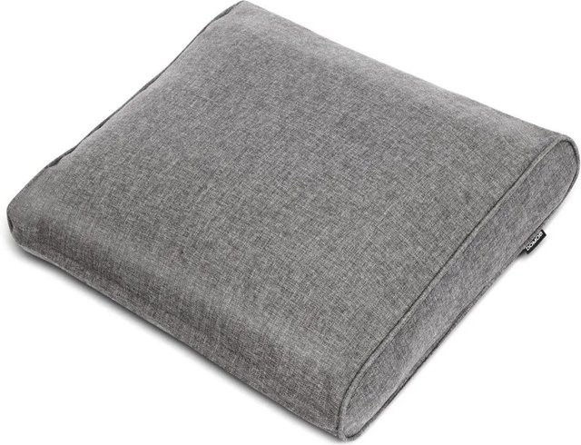 Bomoe Ilano Loungekissen Outdoor Rücken Hellgrau B: 50 cm, T: 40 cm, H: 15 cm - Bild 1