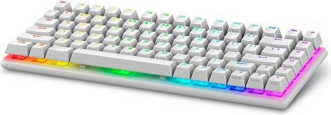 Dell Alienware Pro Wireless Mechanical Gaming Keyboard in Weiß mit USB-C, Bluetooth und RF-Verbindung (QWERTY US) - Bild 1
