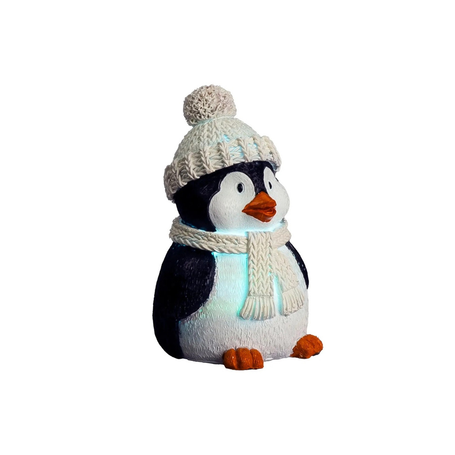 Konstsmide LED-Weihnachtsfigur Pinguin in Multicolour für den Innenbereich, B/T/H: 15,5 x 9,5 x 10,5 cm - Bild 2