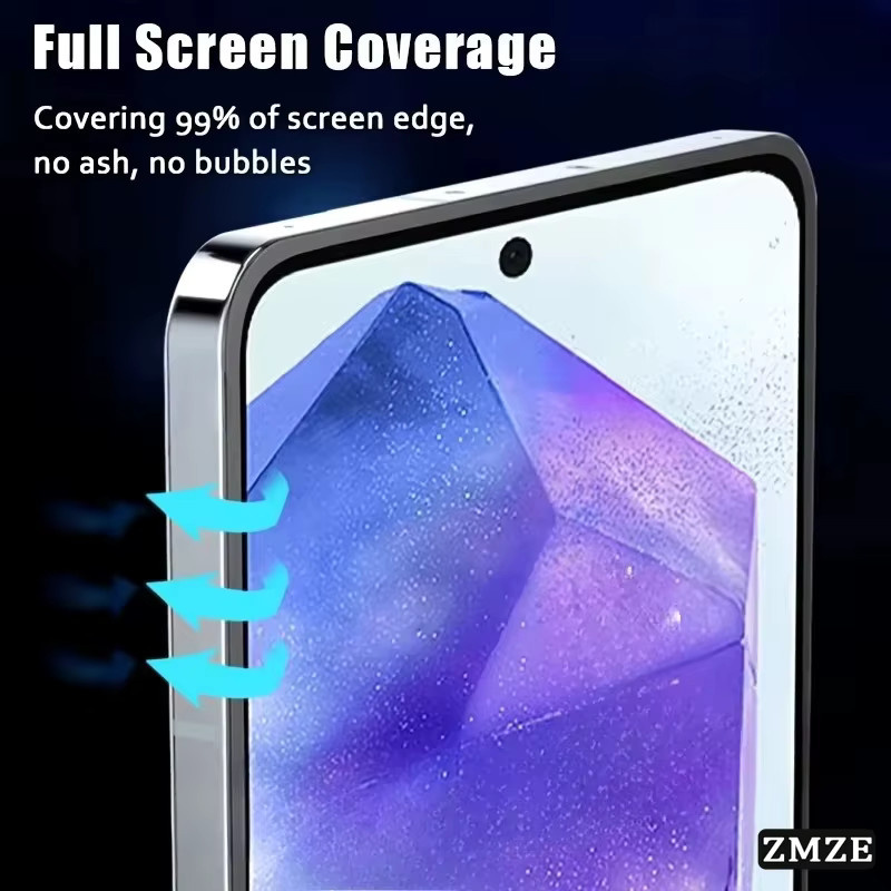 3-teiliges HD-Glasfolien-Set für Xiaomi Redmi Note 15 14 13 Pro Plus, transparent, kratzfest und wasserabweisend - Bild 4