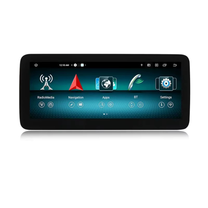 MEKEDE Android-Autoradio mit Bildschirm für Mercedes-Benz A-Klasse, CLA, GLA (W176, C117, X156) in Schwarz mit 4G WLAN, GPS-Navigation, DSP und kabellosem CarPlay sowie Android Auto - Bild 7