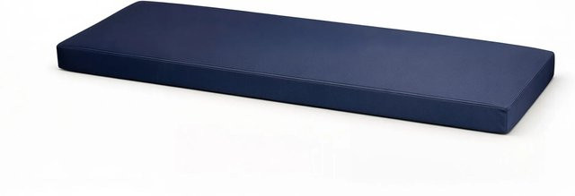 Setgarden Medio Outdoor Kissen für 2-Sitzer Gartenbänke, Marine Blau, B/T/H: 130 x 50 x 7 cm - Bild 1