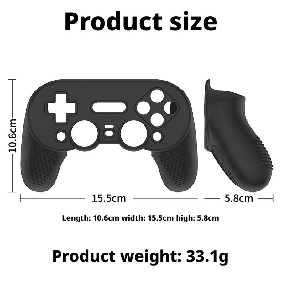 8BitDo Pro3 Bluetooth Wireless Game Controller Schutzhülle in Grau - Bild 5