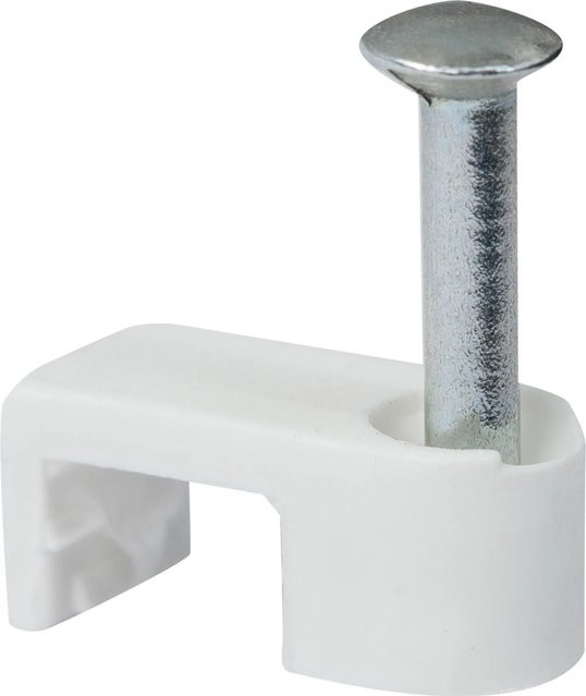 Nyfaz-Schelle Weiß Ø 2 mm bis Ø 4 mm 50 Stück - Bild 1