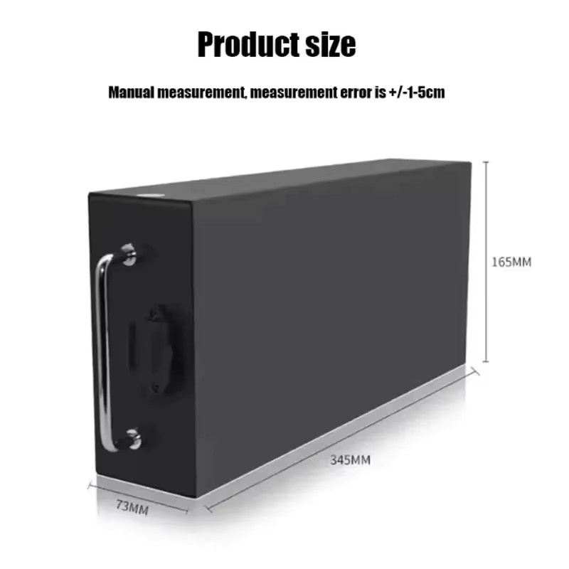 SUYIJIA Li-Ion Akku 60V 20Ah-40Ah für 2000W Harley Citycoco Elektroroller in Schwarz - Bild 2