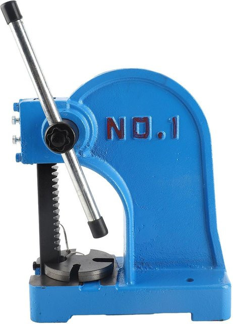 Nensit Manuelle Tischhandpresse aus Metall als Dornpresse in Schwarz oder Blau - Bild 1