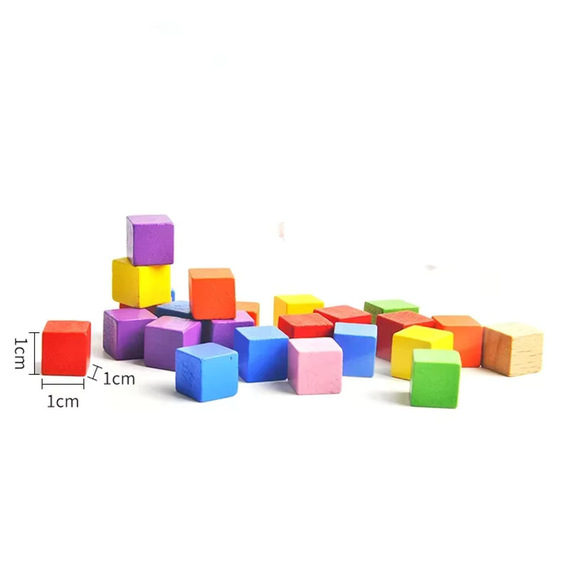 Bobarbry Schachfiguren, Holzspielstücke, Bunt / Mehrfarbig, 100 Stück - Bild 2