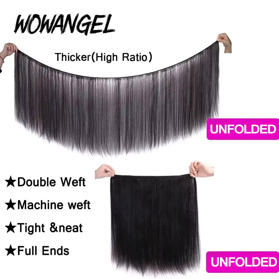 Wow Angel Remy Haar Extensions, 30 Zoll, Peruanisches Haar - Bild 2