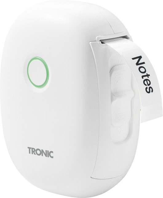 TRONIC Thermo-Label-Printer mit Bluetooth und USB-C in Weiß - Bild 1