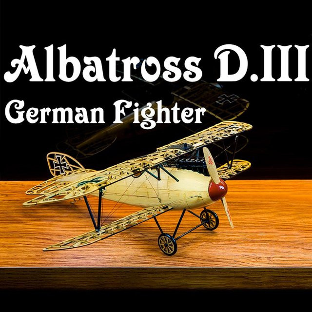 Dancing Wings Hobby VS02 Holzstatisches Flugzeugmodell, 1/15 - Bild 1