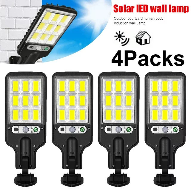 BALDR Solar LED Außenwandleuchte mit Bewegungsmelder in Schwarz für Garten und Terrasse - Bild 1
